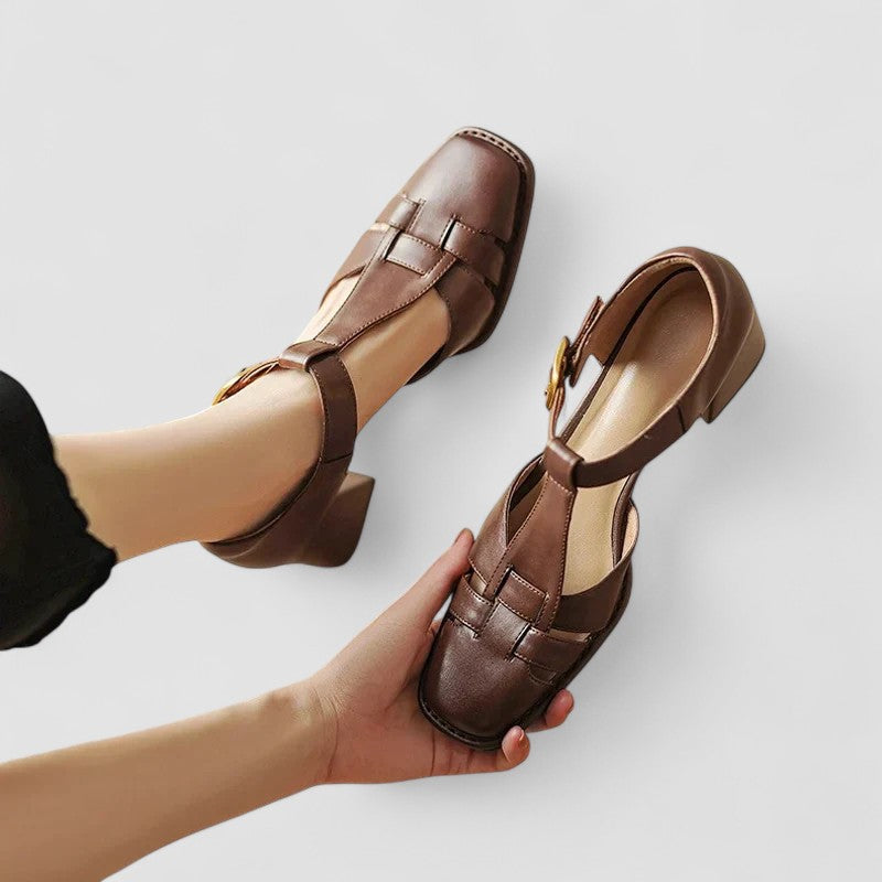 Elyxiana | Orthopedic T-Strap Mary Jane Shoes