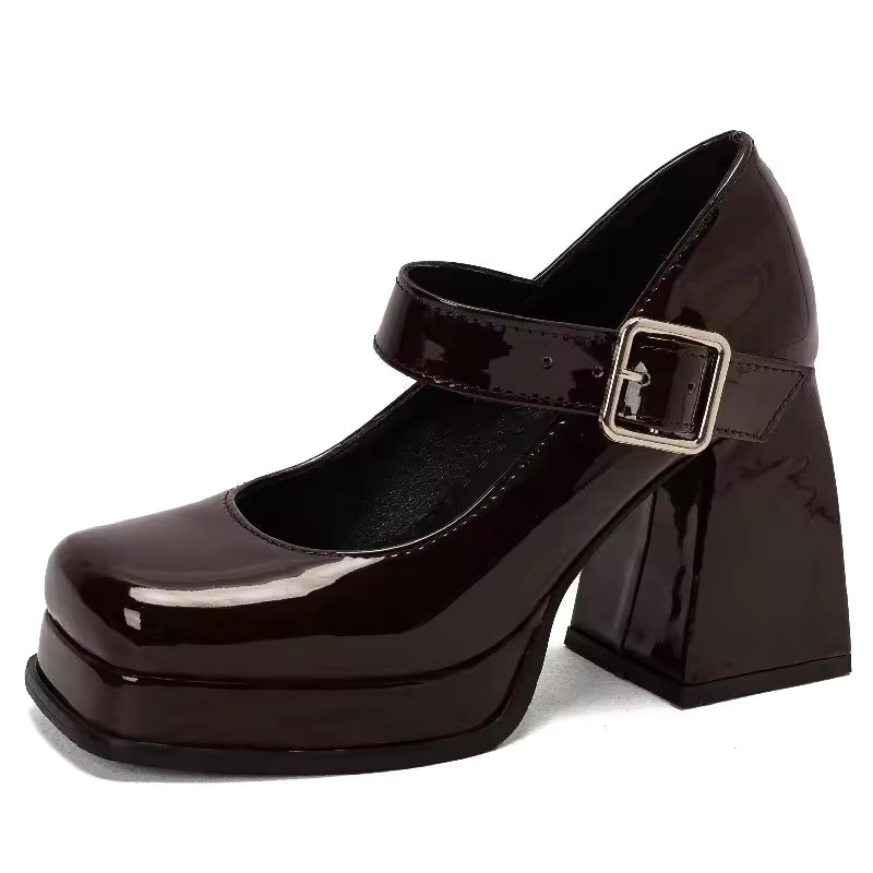 Platform Mary Jane Shoes