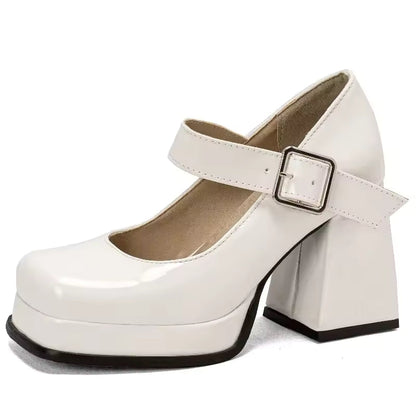 Platform Mary Jane Shoes